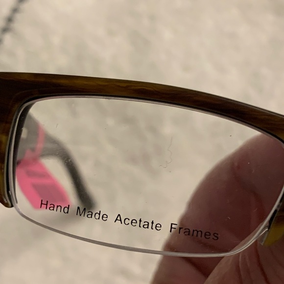 A/X Armani Exchange hand made Acetate frames AX203 Semi Rimless - Picture 11 of 11